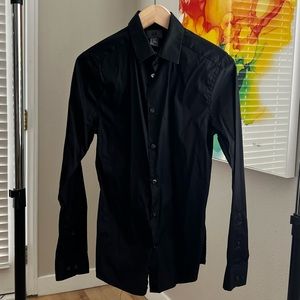 Black dress shirt